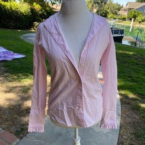 Vintage J Crew Pink Button Up/Button Down Shirt